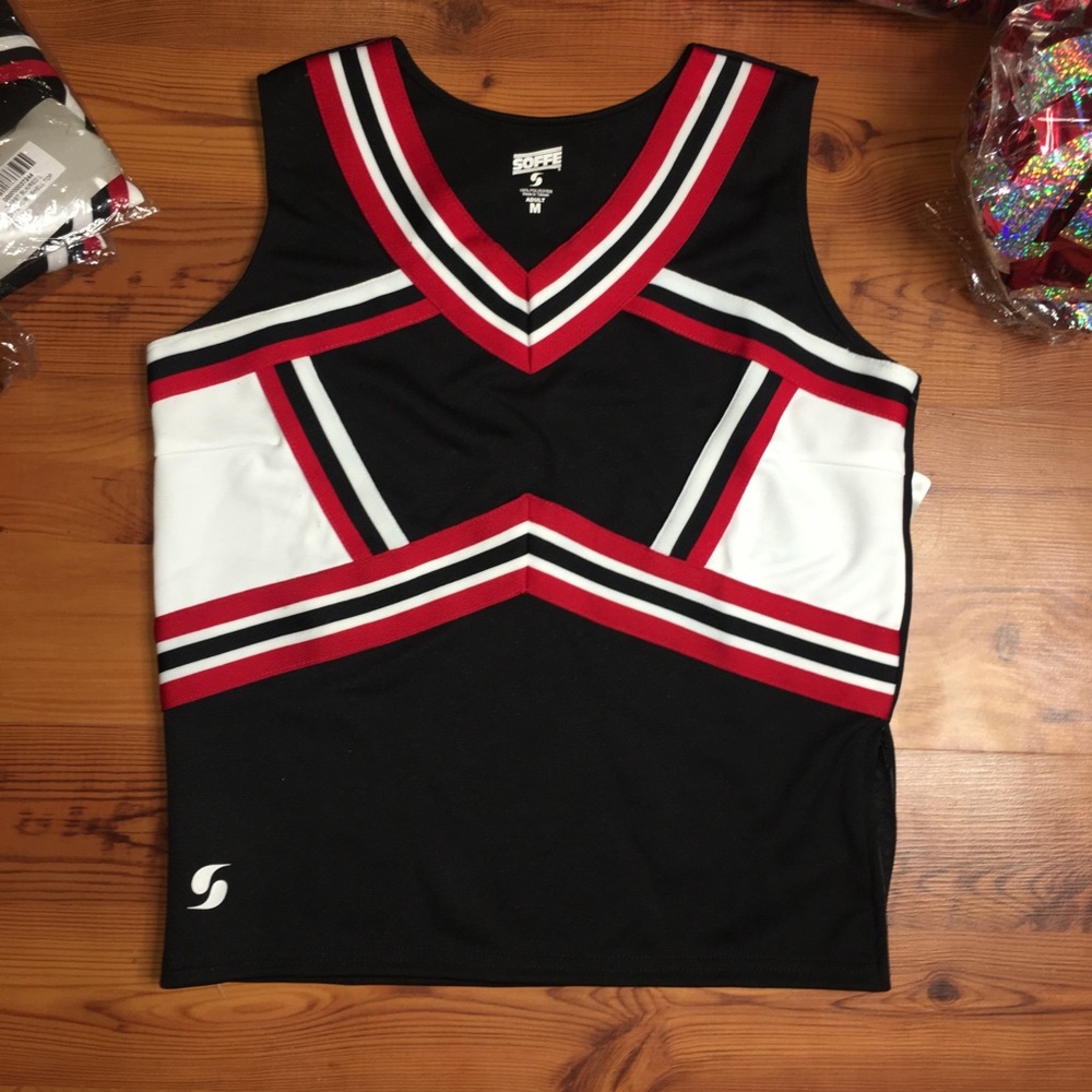 ❤️🖤 NEW with Tags! Soffe Fury Shell Cheer Tops